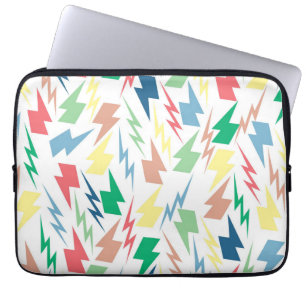 Colourful Lightning Y2K Indie Modern Laptop Sleeve