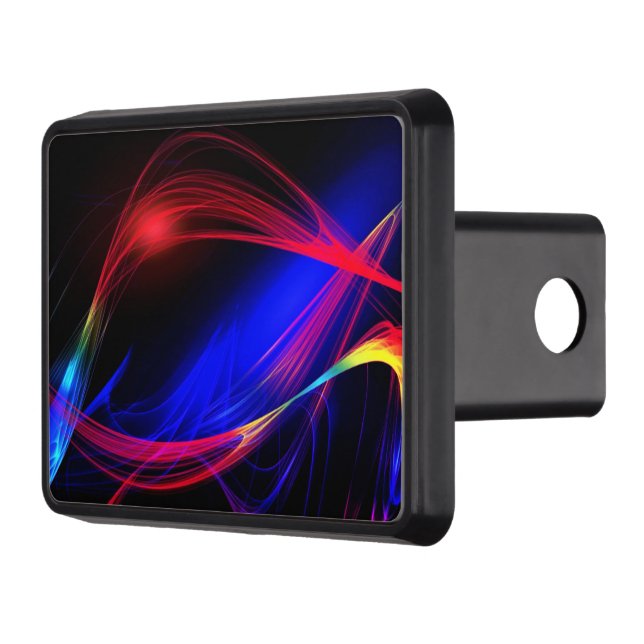 Colourful Lights Hitch Cover (Left)