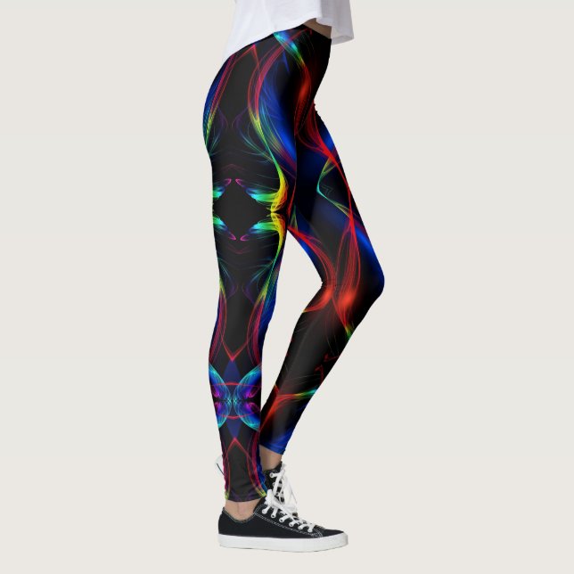 Colourful Lights Party Leggings (Right)
