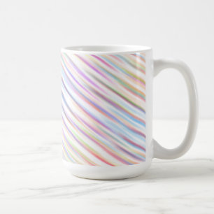 colourful line Pattern Design wave art Coffee Mug