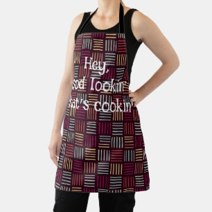 Colourful Lines Squared Apron