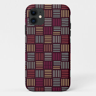 Colourful Lines Squared  iPhone 11 Case