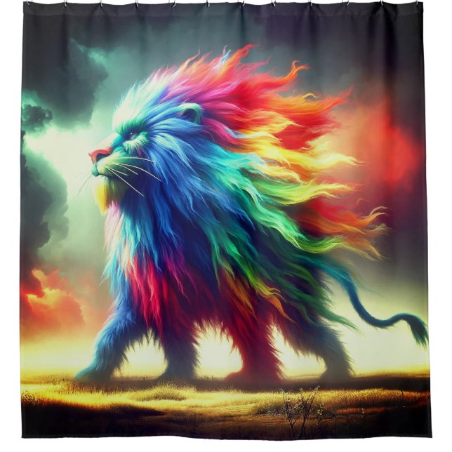 Colourful Lion (Front)