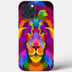 Colourful Lion Case-Mate iPhone Case