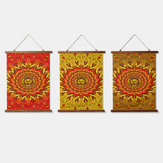 Colourful Lion Hanging Tapestry