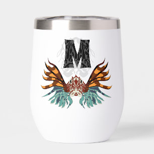 Colourful Lionfish Monogram