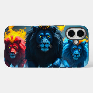 Colourful Lions Phone Case