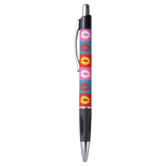 Colourful lips pen (Top (Vertical))