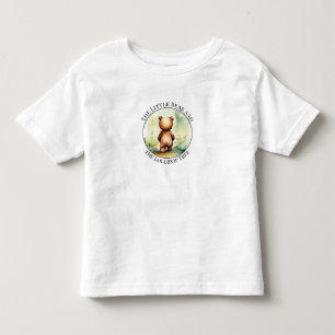 Colourful Little Bear Childrens Toddler T-Shirt