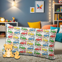 Colourful Little Trains Pattern