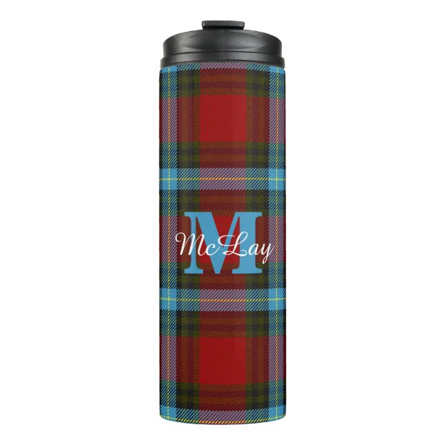 Colourful Livingstone / MacLay Plaid   Thermal Tumbler (Front)