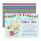 Colourful Llama Love Baby Shower Invitation