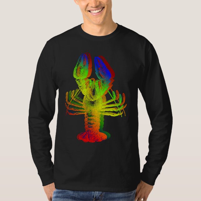 Colourful Lobster T-Shirt (Front)