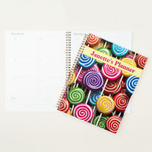 Colourful Lollipop candy Pattern