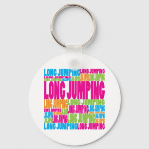 Colourful Long Jumping Keychain