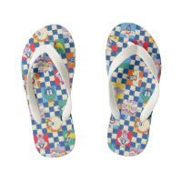 Colourful LOONEY TUNES™ Chequered Toss Pattern