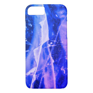 Colourful Luminous Abstract Blue White Navy Leggin Case-Mate iPhone Case