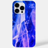 Colourful Luminous Abstract Blue White Navy Leggin