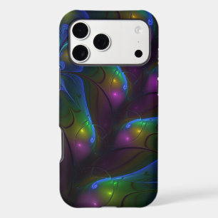 Colourful Luminous Abstract Modern Trippy Fractal