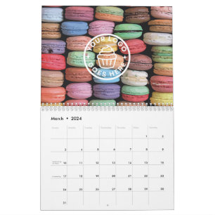 Colourful Macaron Painting Calendar