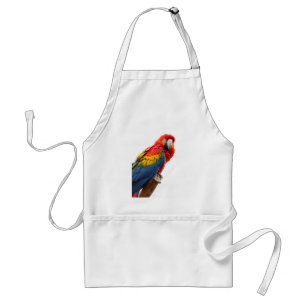 Colourful Macaw Chic Classy Mod Tropical Standard Apron