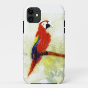 Colourful Macaw Parrot iPhone 11 Case