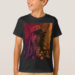 Colourful Maghreb Jewish Tunisian Djerba Girl T-Sh T-Shirt