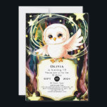 Colourful Magical Owl Birthday Invitation<br><div class="desc">Experience the magic of colours with our Colourful Magical Owl Birthday invitation! This vibrant design features whimsical owl illustrations surrounded by a rainbow of colours and mystical elements, setting the stage for an enchanting celebration. Fully customizable and available for instant download, it's the perfect way to invite your guests to...</div>