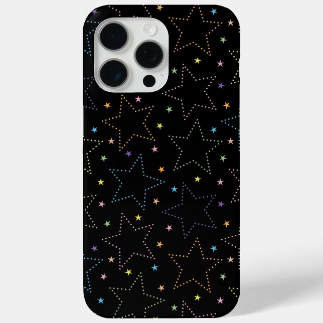 Colourful Magical Starry Night Sky Pattern Case-Mate iPhone Case (Back)