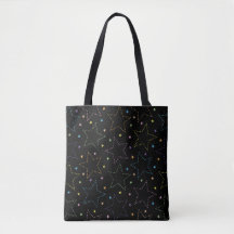Colourful Magical Starry Night Sky Pattern