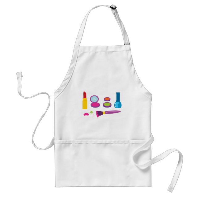 Colourful Makeup Standard Apron (Front)