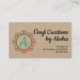 Colourful Mandala Business Card - Customize It!