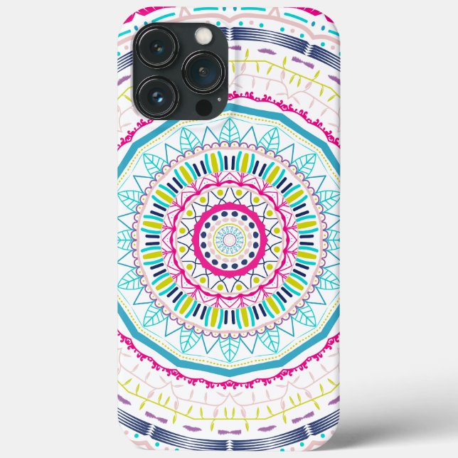 colourful mandala Case-Mate iPhone case (Back)