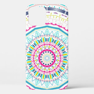 colourful mandala iPhone 12 case