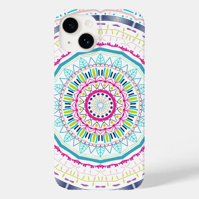 colourful mandala Case-Mate iPhone case (Back)