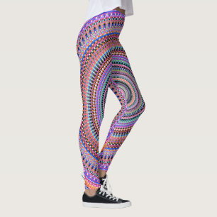 colourful mandala designs leggings