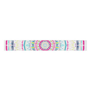 colourful mandala grosgrain ribbon