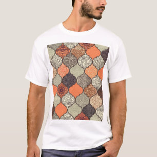 Colourful Mandala: Islamic Patchwork Seamless. T-Shirt