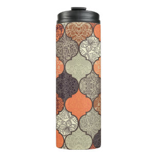Colourful Mandala: Islamic Patchwork Seamless. Thermal Tumbler