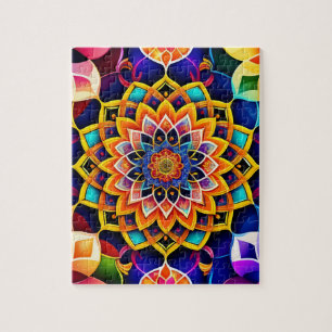 Colourful Mandala Jigsaw Puzzle