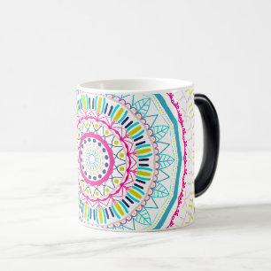 colourful mandala magic mug