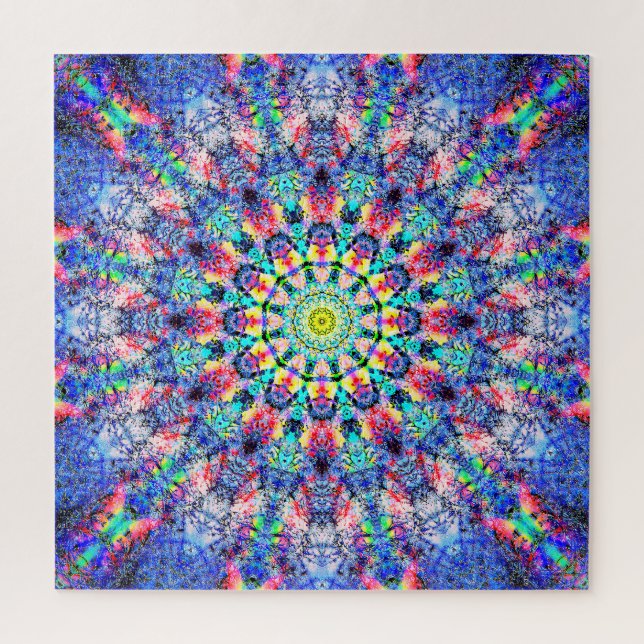 Colourful Mandala | Relaxing Jigsaw Puzzle (Vertical)