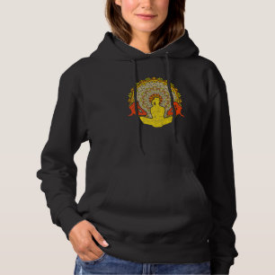 Colourful Mandala Zen Buddhism Yogi Spiritual Medi Hoodie