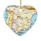 Colourful Map of Spain Design