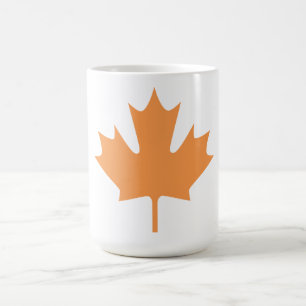 colourful maple leaves - mugs