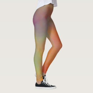 Colourful Marble Clouds Leggings