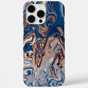 Colourful marble - papaer marbling style iPhone 16 pro max case