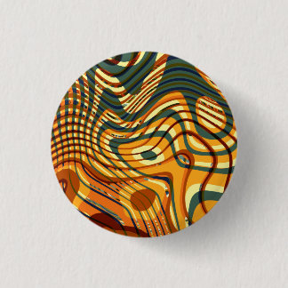 Colourful marble seamless abstract 1 inch round button