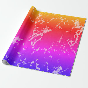 Colourful Marble Stone Texture Wrapping Paper