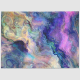 Colourful marble tissue paper